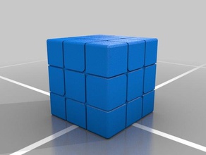 rubiks cube token 3d print model - Mito3D