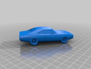 de carro moedas e selos 3d print model - Mito3D