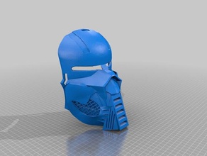 masque d'airsoft film prop le costume airsoft 3d print model - Mito3D