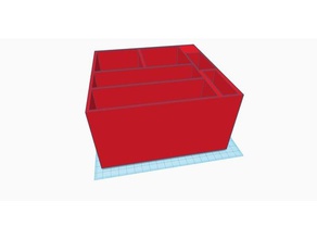 chess box lid 3d print model - Mito3D
