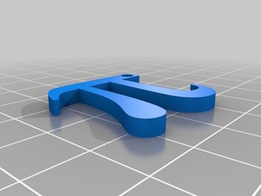 pi llavero llaveros la ciencia 3d print model - Mito3D