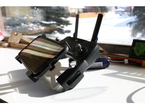 dji spark remote phone mount pixel xl w case r c vehicles 3d print model - Mito3D