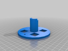 fio ajustável de spool A impressão 3d montagem necessários livre várias partes tinkercad as ferramentas 3d print model - Mito3D
