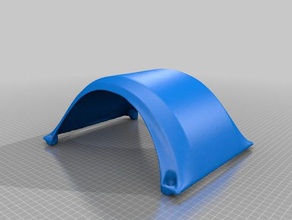 onewheel fender scanned sport & outdoors 3d print model - Mito3D