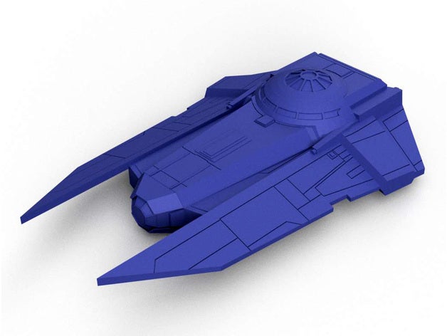 vt-49 decimator remix jogos star wars tampo de mesa vt 49 miniaturas x-wing 3D print model - Mito3D