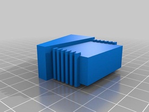 el paso de la escalera pie partes 3d print model - Mito3D