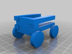 wagon L'impression 3d 3d print model - Mito3D