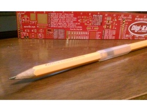 lápis de golfe titular extender gadgets mesmo moar tags porta-lápis 3d print model - Mito3D