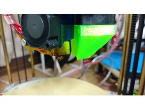 rostock nano basic cooler 3d printer parts delta rostocknano 3d print model - Mito3D
