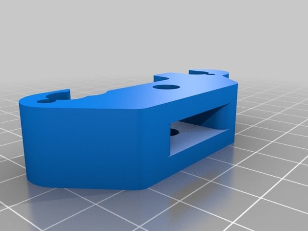 comparador de titular clipe wanhao duplicador i3 19 mm abertura Impressora 3d acessórios dial indicador montagem 3D print model - Mito3D