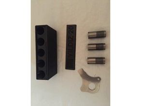 yildiz 20ga choke box tool holders & boxes 3d print model - Mito3D
