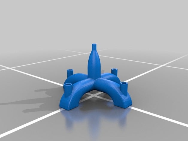 mystery doodad art geometric random tubular 3D print model - Mito3D