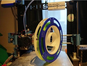 sample master spool 3d printer accessories makerbox masterspool filament holder screw 3d print model - Mito3D