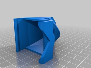 robo3d r1+ toolless extruder fan mount shroud 3d printer accessories 3d print model - Mito3D