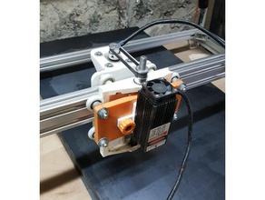 asse z laser cnc eleksmaker La stampa 3d slash arduino uno lasercut di taglio ultimaker 3d, stampante 3d print model - Mito3D