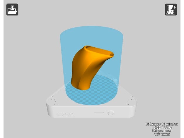 vazo sanat 3D print model - Mito3D