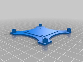fc mount mini hayalet 3d baskı dji In hayali drone gerçek 3d print model - Mito3D