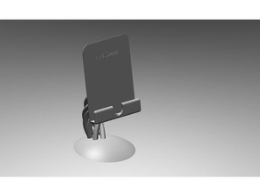 1 tel halat 6 x universal telefon standı cep telefonu iphone dur 3d print model - Mito3D