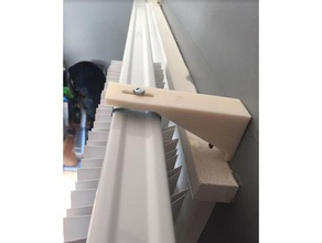 vertical blind extension replacement parts blinds window 3d print model - Mito3D