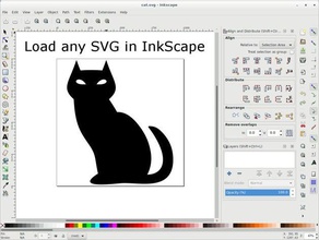 svg openscad bezier - inkscape extension tools curve library plugin 3d print model - Mito3D