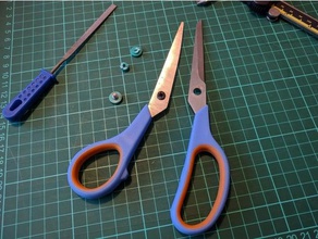 scissor repair part diy scissors 3d print model - Mito3D