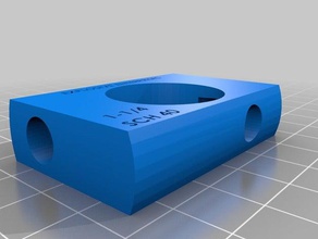 airsoft vortex bloc 1-1 4 sch 40 pipe le bricolage 3d print model - Mito3D