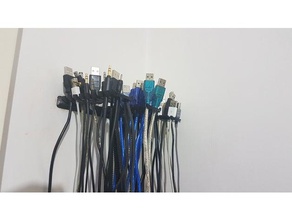 cable organiser electronics 3d print model - Mito3D