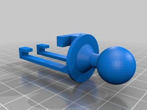 car-holder-adapter 3d printing 3d print model - Mito3D