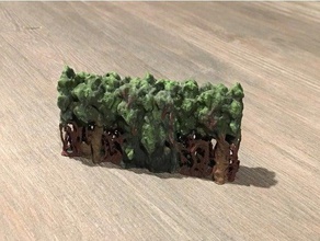 çalı çırpı oyunlar çalılar hedge satır zombicide 3d print model - Mito3D