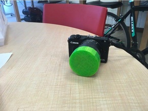 canon eos m dura il tappo dell'obiettivo la fotocamera dslr eos-m obiettivo coperchio mirrorless di 3d print model - Mito3D