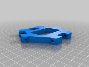 dual e3dv6 kossel 3d printer parts 3d print model - Mito3D