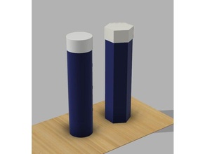 penna scatole di immagazzinaggio art pen 3d print model - Mito3D