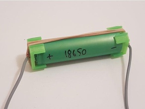 battery holder electronics 3d print model - Mito3D
