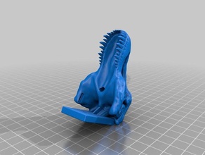 t-rex birdfeeder açık ve bahçe 3d print model - Mito3D