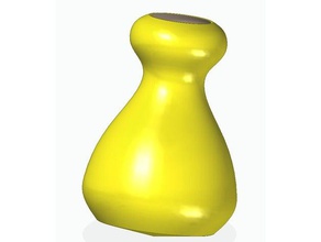 tumbling vase Dekor desing Blumentopf Blumen-vase bewegen pot 3d print model - Mito3D
