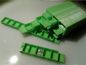 Aufbewahrungsbox smd-Bauteilen - Elektronik box smd 3d print model - Mito3D