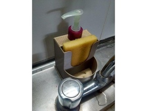 soap dispenser kaplar 3d print model - Mito3D