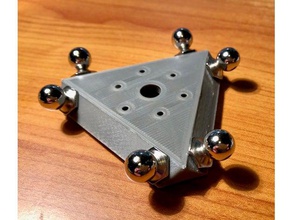 kossel mini magball effector 3d printer parts 3d print model - Mito3D