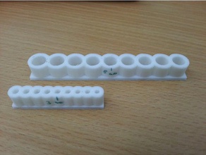 holes 3d printing tests calibration openscad screw 3d print model - Mito3D