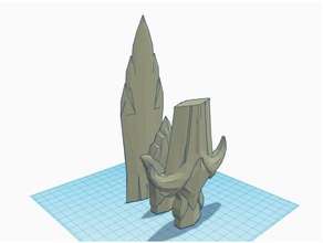glass dagger props 3d print model - Mito3D