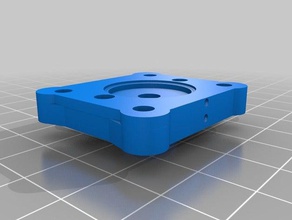 screwmount piezo modifi pour ed3 clone 3d printer parts delta 3d print model - Mito3D