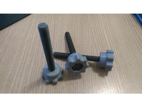 hand-Schraube m10 hand-Werkzeuge 3d print model - Mito3D