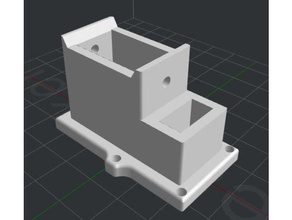 doble y riel de la base Impresora 3d las piezas tevo tarántula 3d print model - Mito3D