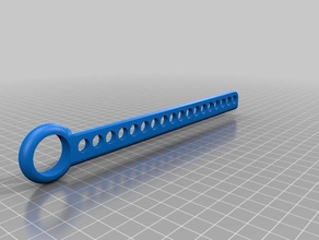 adjustable pendulum arm physics & astronomy double 3d print model - Mito3D