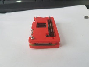 simples raspberry pi zero caso eletrônica 3d print model - Mito3D