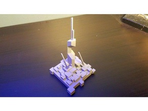half-life 2 citadel-esque tower landscape buildings & structures citadel desk halflife2 model pylon 3d print model - Mito3D