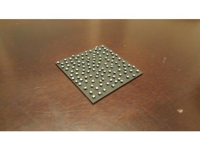 d&d 50mm ball bearings tile games bearing caltrops dnd mini miniature tiles 3d print model - Mito3D