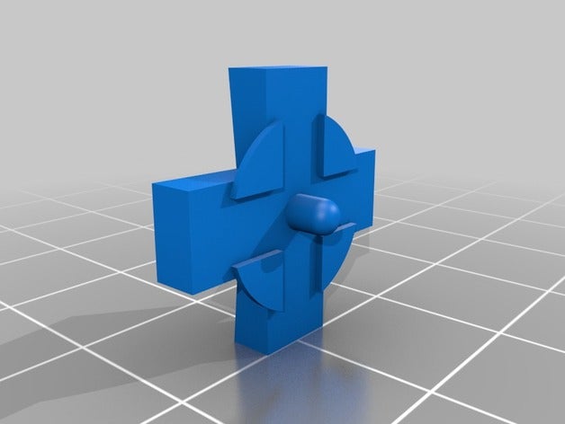 mintypi nintendo ds d-pad juegos de video diy raspberry pi 3D print model - Mito3D