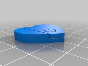 kilitli kalpler aksesuarlar 3d print model - Mito3D