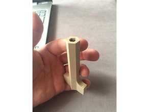 key 8mm nut hand tools hex 3d print model - Mito3D